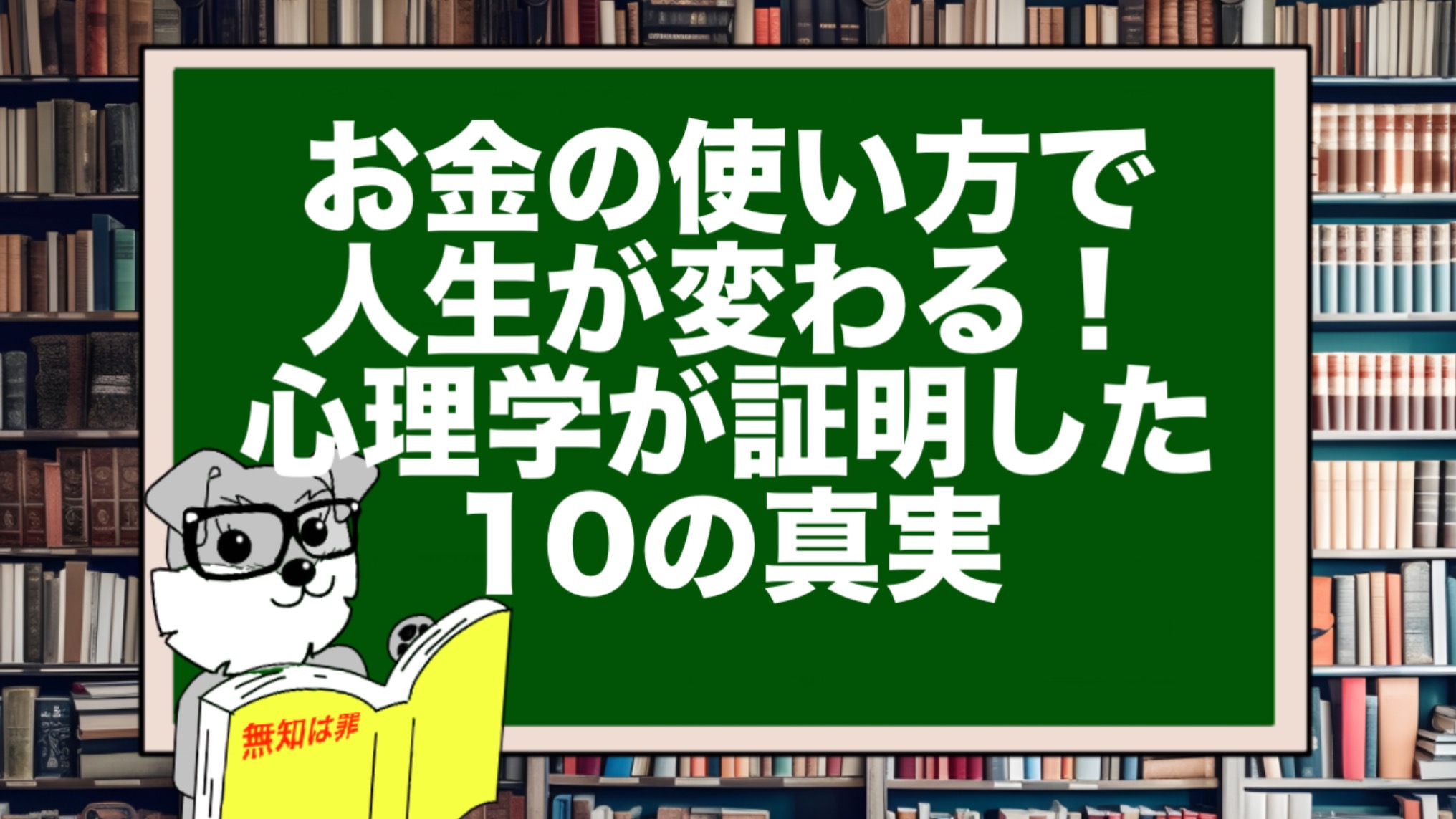 お金の使い方で人生が変わる！心理学が証明した10の真実